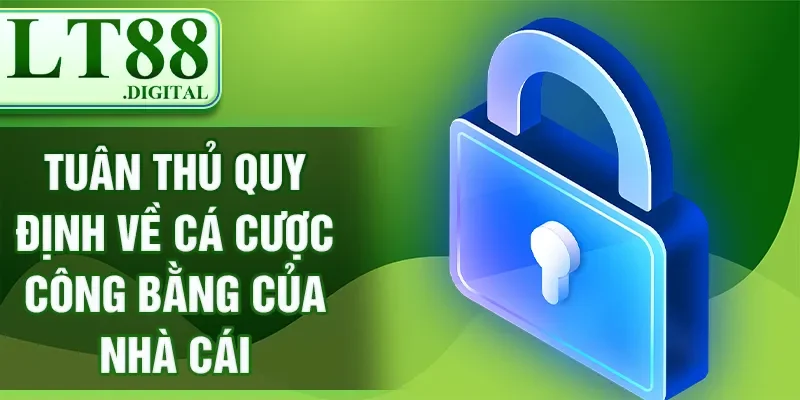 Tuân thủ quy định về cá cược công bằng của nhà cái